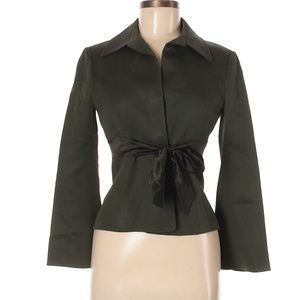 Valentino Roma Dark Green Wool Blazer